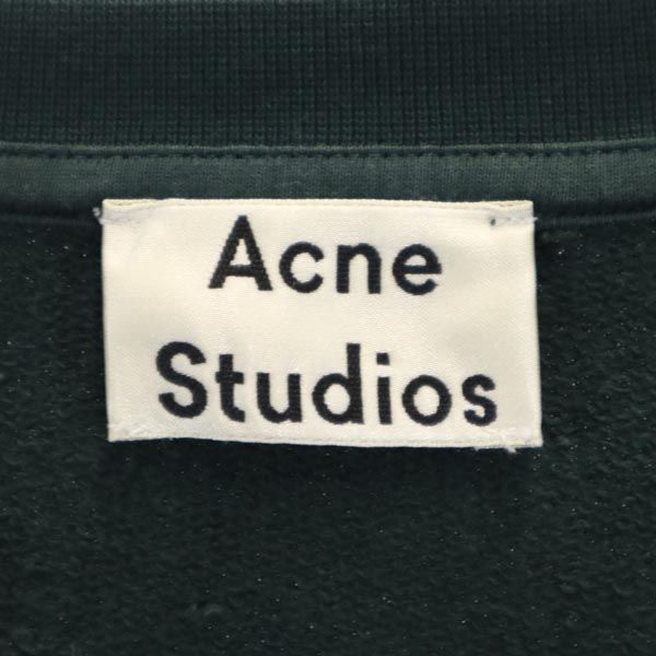ACNE STUDIOS アクネストゥディオズ 長袖 スウェット トレーナー XXS グリーン メンズ