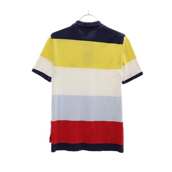 Polo by Ralph Lauren ポロバイラルフローレン ボーダー 半袖 ポロシャツ S(8) 鹿の子 キッズ