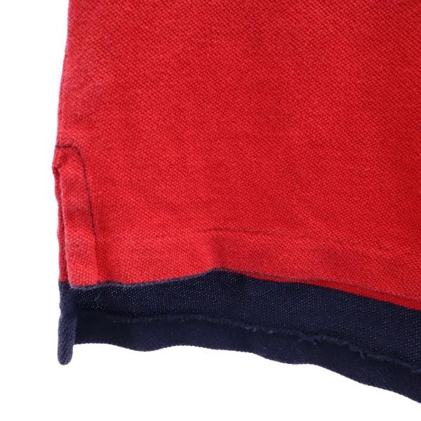 Polo by Ralph Lauren ポロバイラルフローレン ボーダー 半袖 ポロシャツ S(8) 鹿の子 キッズ