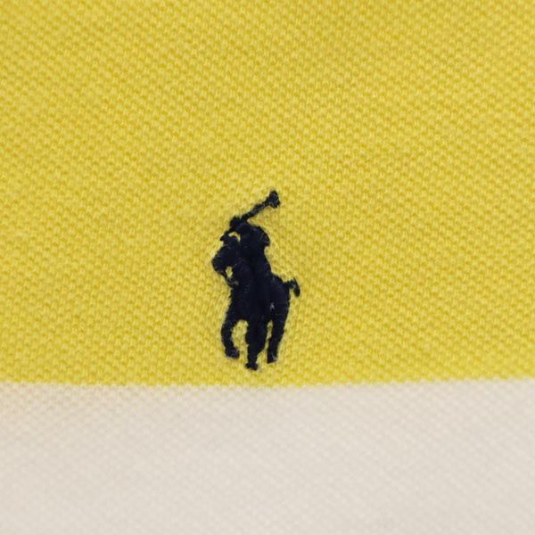Polo by Ralph Lauren ポロバイラルフローレン ボーダー 半袖 ポロシャツ S(8) 鹿の子 キッズ