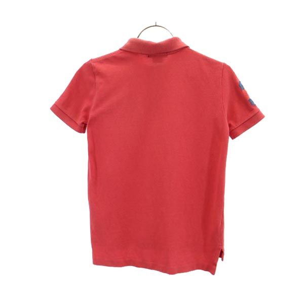 Polo by Ralph Lauren ポロバイラルフローレン 半袖 ポロシャツ 6 オレンジ系 鹿の子 キッズ