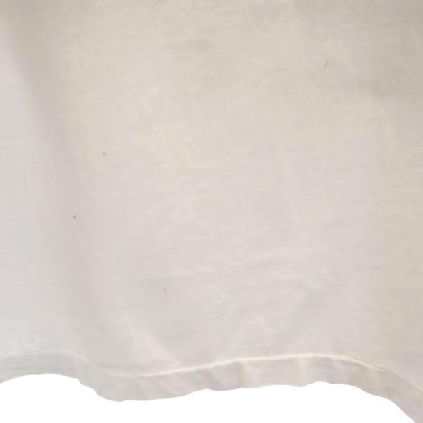 オンザビーチ 両面プリント 半袖 クルーネック Tシャツ 白系 ON THE BEACH メンズ