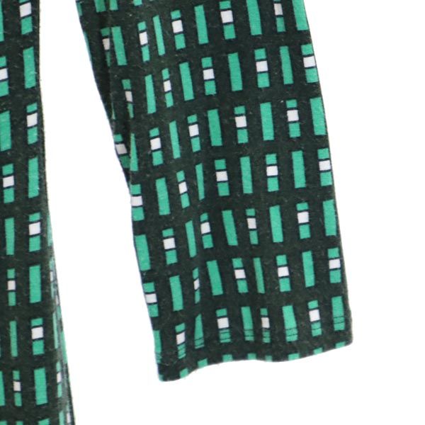 MAX MARA マックスマーラ ウィークエンド 総柄 長袖 カットソー グリーン系 WEEKEND レディース