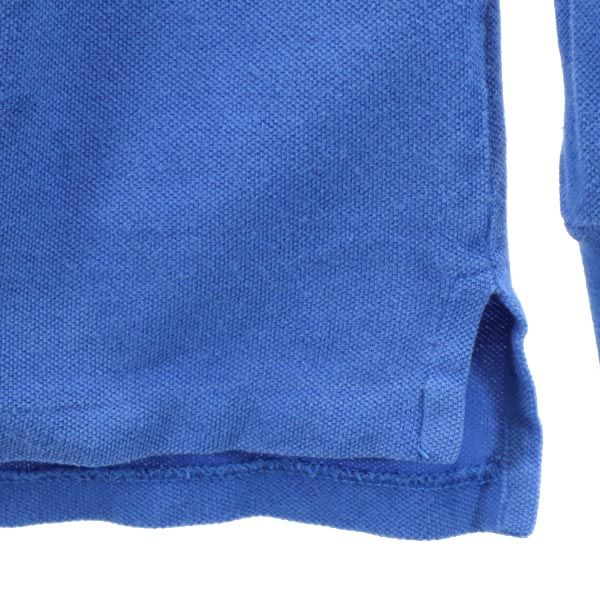 ポロバイラルフローレン ビッグポニー 長袖 ポロシャツ 7 ブルー Polo by Ralph Lauren キッズ