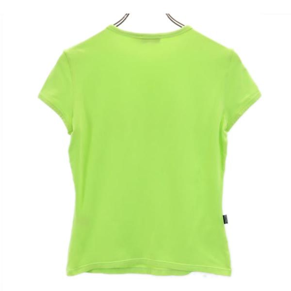 MOSCHINO モスキーノ 半袖 Tシャツ USA8 グリーン系 スパンコール レディース