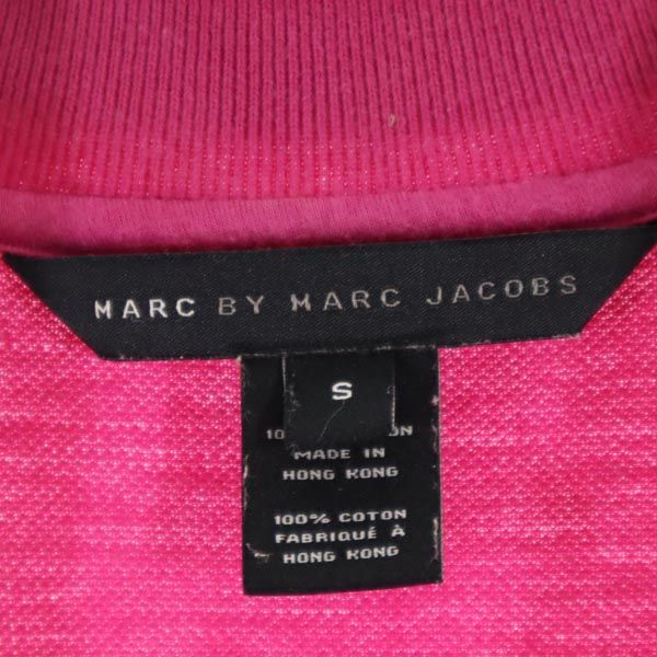 MARC BY MARC JACOBS マークバイマークジェイコブス 半袖 ポロシャツ S ピンク 鹿の子 メンズ