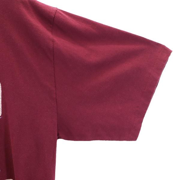 JERZEES ジャージーズ 90s オールド USA製 半袖 Tシャツ XXL えんじ メンズ