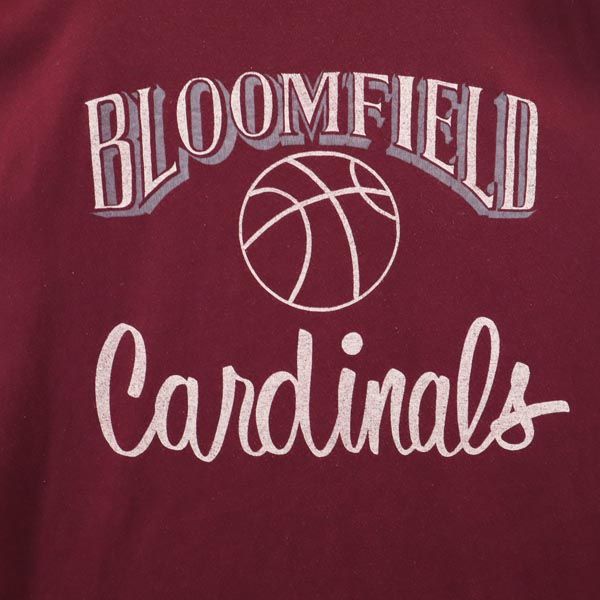 JERZEES ジャージーズ 90s オールド USA製 半袖 Tシャツ XXL えんじ メンズ