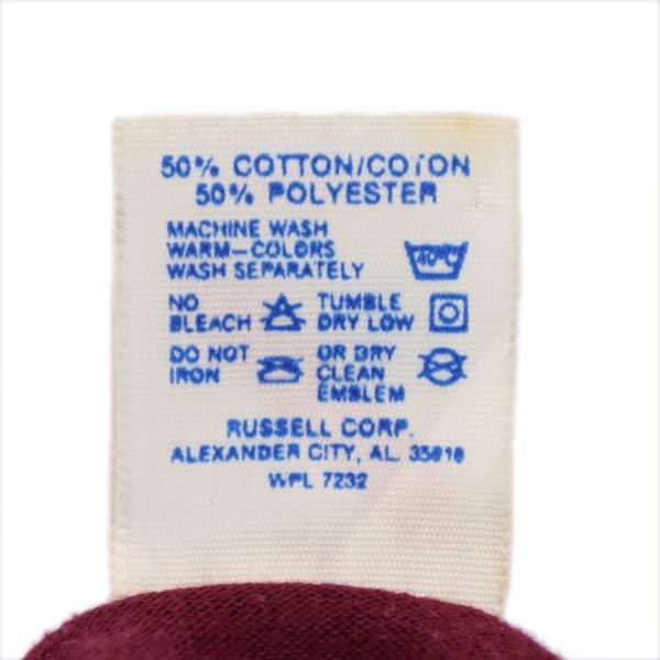 JERZEES ジャージーズ 90s オールド USA製 半袖 Tシャツ XXL えんじ メンズ