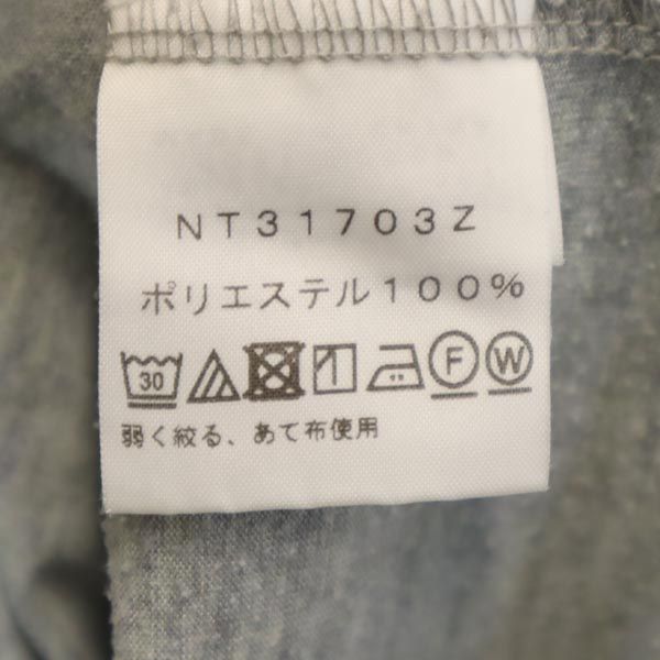 ノースフェイス アウトドア NT31703Z 半袖 Tシャツ M グレー THE NORTH FACE メンズ