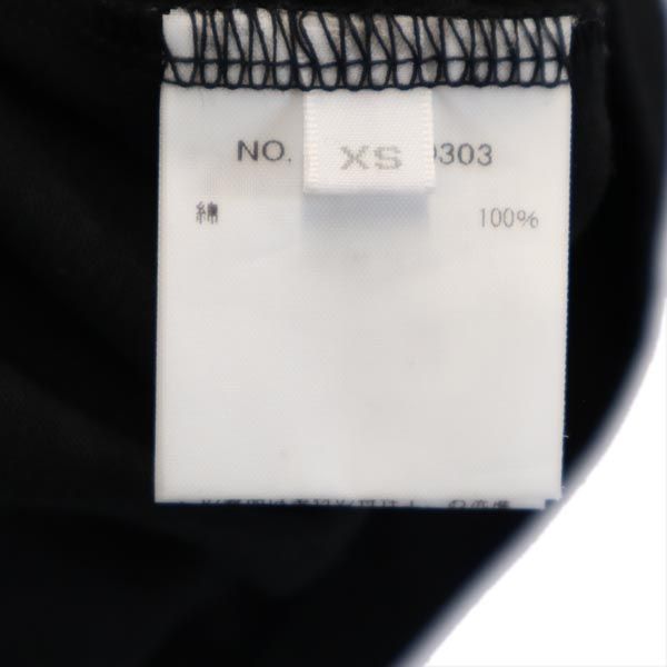 Ron Herman ロンハーマン 日本製 半袖 Tシャツ XS 黒 袖リボン レディース