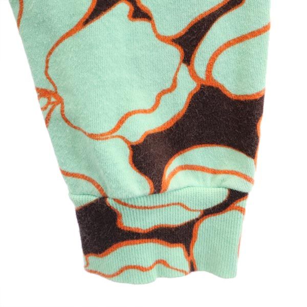 SPORTMAX CODE スポーツマックスコード 総柄 長袖 スウェット トレーナー XL グリーン系 レディース