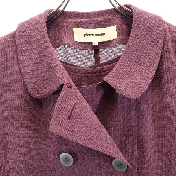 Pierre Cardin ピエールカルダン 2点セット ジャケット 11月9日 パープル系 レディース