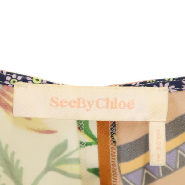SEE BY CHLOE シーバイクロエ ノースリーブ カットソー 34 レディース