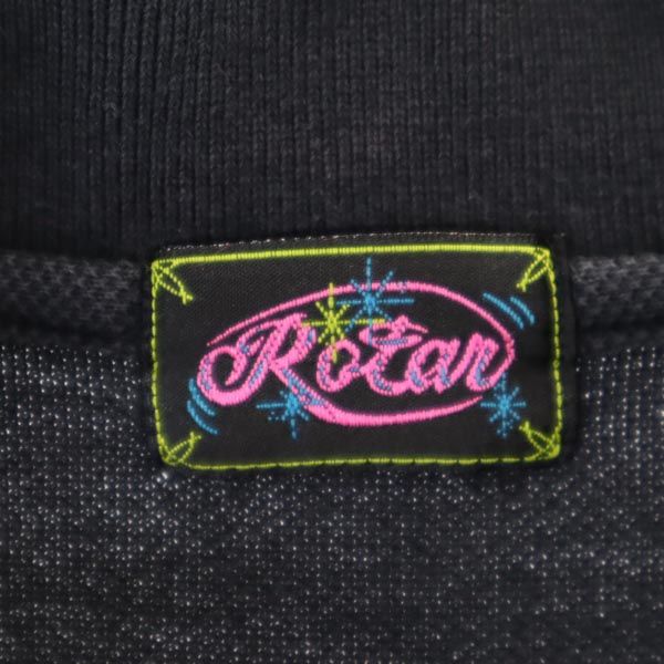 ROTAR ローター 半袖 ポロシャツ 黒系 メンズ