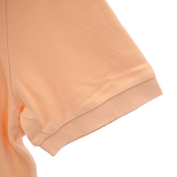 Burberrys バーバリーズ 90s オールド 半袖 ポロシャツ M オレンジ系 鹿の子 レディース