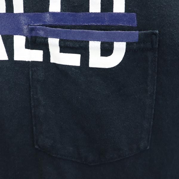 UN3D. アンスリード 半袖 Tシャツ M ネイビー系 ポケT メンズ