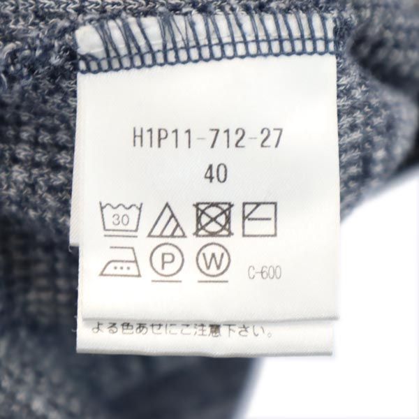 MACKINTOSH PHILOSOPHY マッキントッシュフィロソフィー 長袖 Tシャツ 40 グレー系 ワッフル生地 ロンT メンズ
