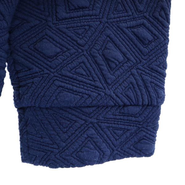 BIANCA EPOCA ビアンカエポカ 7分袖 カットソー 38 ネイビー ステッチ レディース