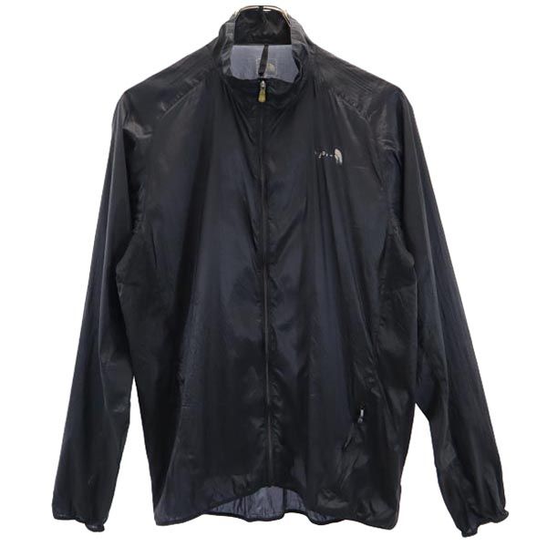 THE NORTH FACE ノースフェイス NP71352 アウトドア ナイロンジャケット M ブラック系 収納ポーチ付き メンズ