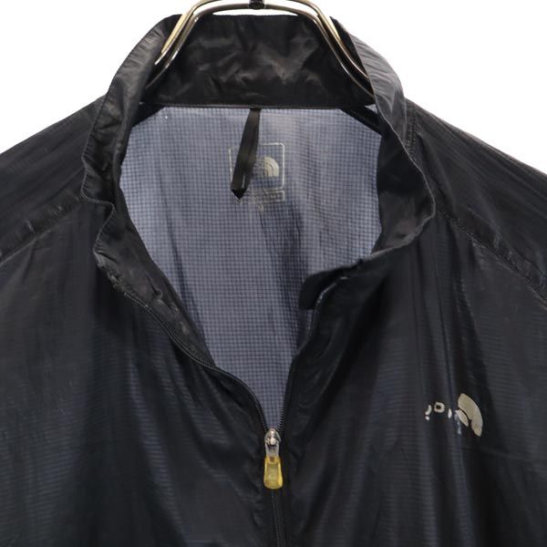 THE NORTH FACE ノースフェイス NP71352 アウトドア ナイロンジャケット M ブラック系 収納ポーチ付き メンズ