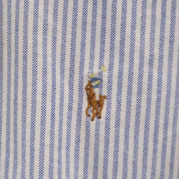 ラルフローレン ストライプ 長袖 シャツ 5 ブルー系 RALPH LAUREN キッズ