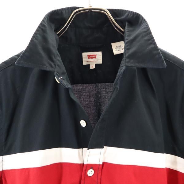 Levi's リーバイス 長袖 シャツ M ブラック メンズ