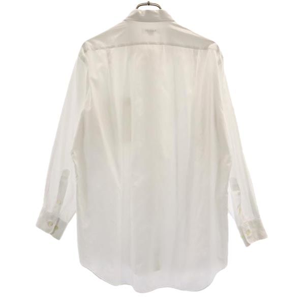 LANVIN ランバン 日本製 長袖 シャツ 41 ホワイト メンズ
