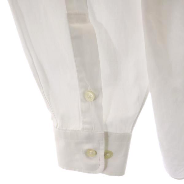 LANVIN ランバン 日本製 長袖 シャツ 41 ホワイト メンズ