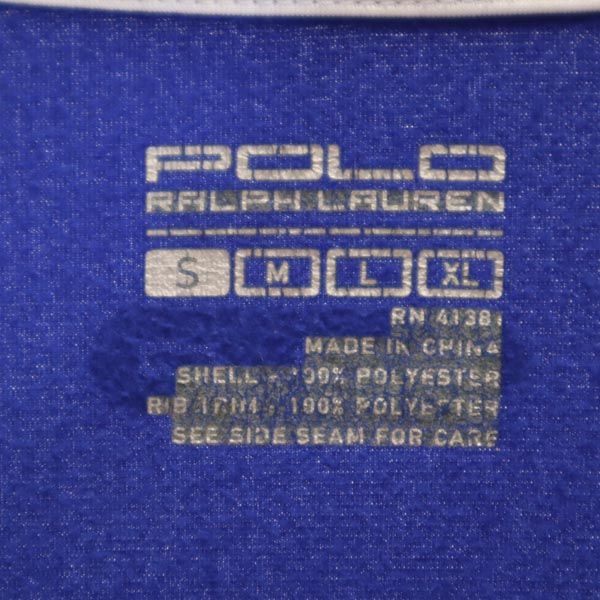 POLO RALPH LAUREN ポロラルフローレン ビッグポニー 長袖 トラックジャケット S ネイビーパープル系 キッズ