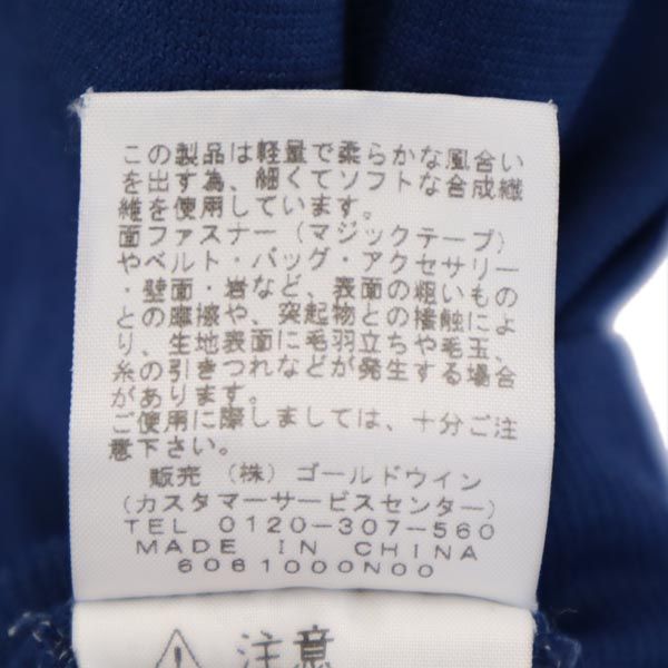 THE NORTH FACE ノースフェイス アウトドア NT61605 プリント 長袖 トレーナー L ネイビー系 メンズ