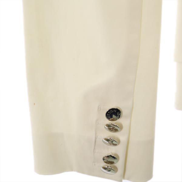 LOUIS VUITTON ルイヴィトン フランス製 ジャケット 40 アイボリー系 レディース