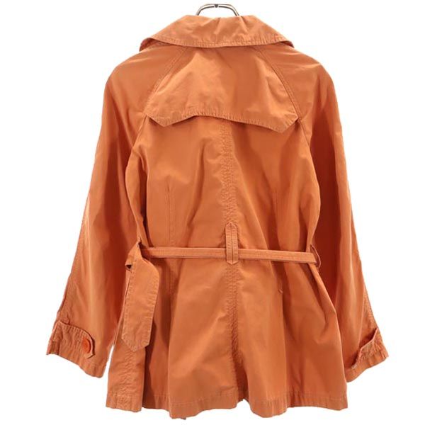 Paul Smith ポールスミス トレンチ風 ジャケット 42 オレンジ系 レディース
