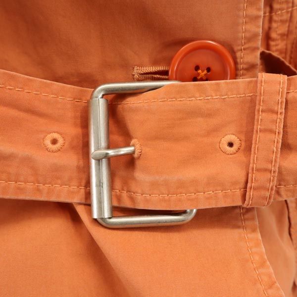 Paul Smith ポールスミス トレンチ風 ジャケット 42 オレンジ系 レディース