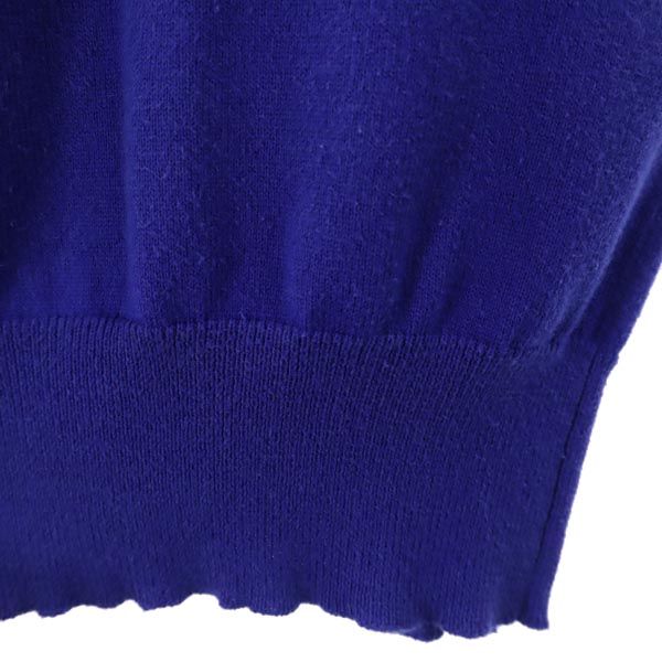 RALPH LAUREN SPORT ラルフローレンスポーツ 長袖 コットンニット セーター XS ネイビー系 レディース