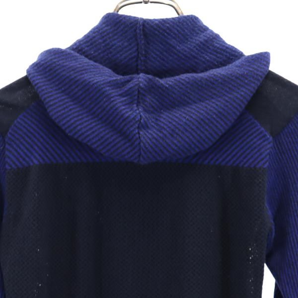 adidas by Stella McCartney アディダスバイステラマッカートニー 長袖 ハーフジップ セーター OT ブルー系×ネイビー ニット レディース