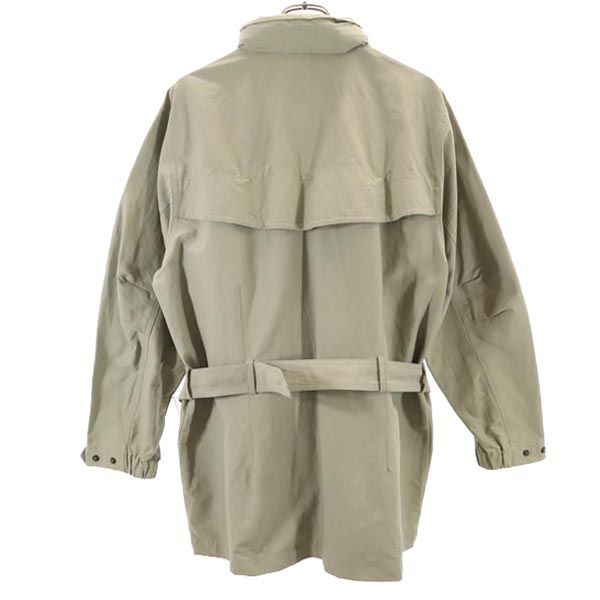 L.L.Bean エルエルビーン 80s ヴィンテージ トレンチコート M グレージュ ベンチレーション レディース