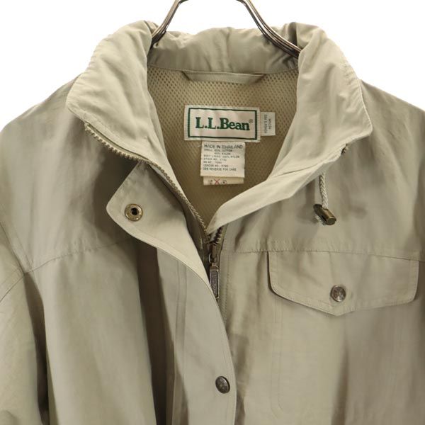 L.L.Bean エルエルビーン 80s ヴィンテージ トレンチコート M グレージュ ベンチレーション レディース