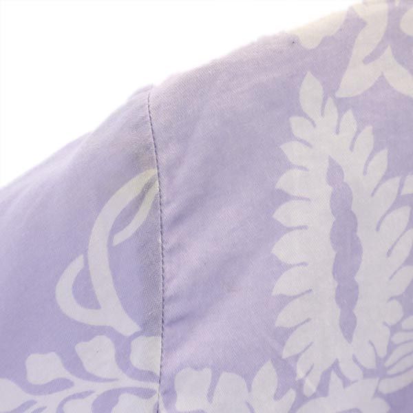 pataloha パタロハ 総柄 半袖 アロハシャツ 6 パープル系 Patagonia レディース