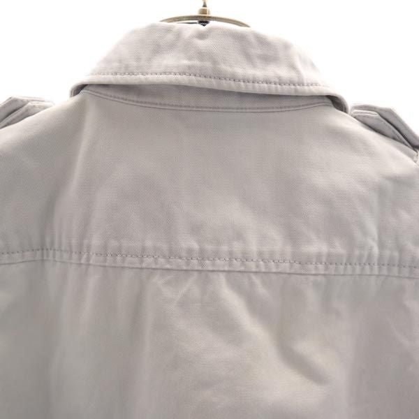 MARC BY MARC JACOBS マークバイマークジェイコブス 長袖 デニム ワンピース XS ライトグレー レディース