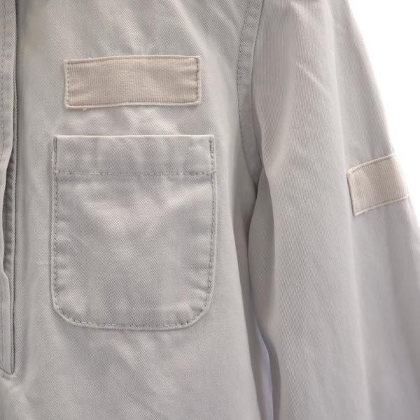 MARC BY MARC JACOBS マークバイマークジェイコブス 長袖 デニム ワンピース XS ライトグレー レディース