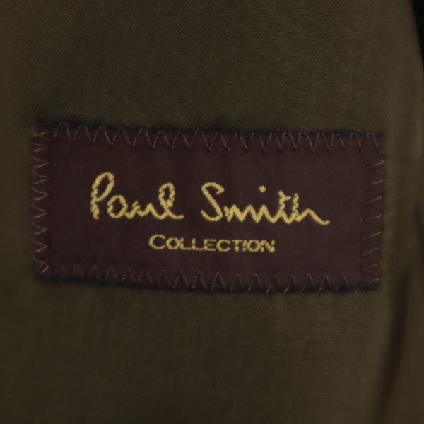Paul Smith ポールスミス 日本製 ウール ヘリンボーン スーツ 上下 セットアップ S グレー系 メンズ