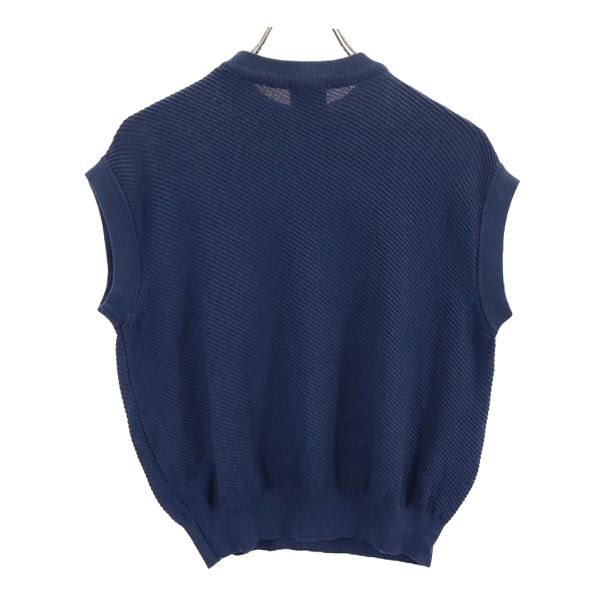 AMERI UNDRESSED アメリ レーヨンブレンド ニットベスト ネイビー系 レディース