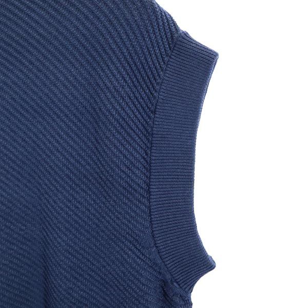 AMERI UNDRESSED アメリ レーヨンブレンド ニットベスト ネイビー系 レディース