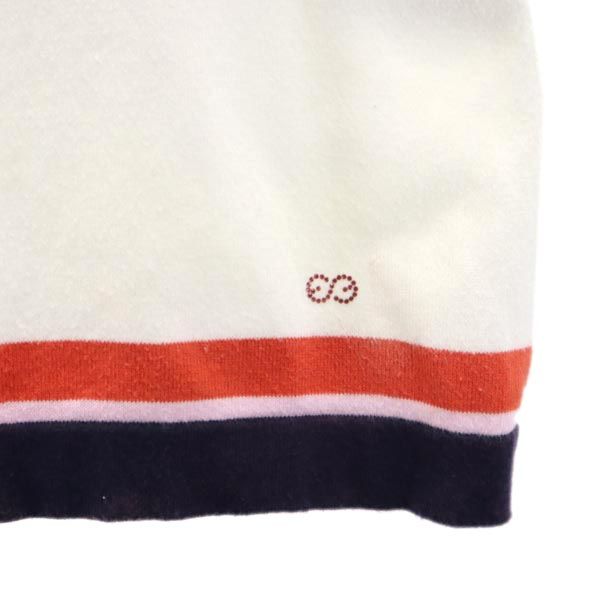 ESCADA エスカーダ ニットベスト S ホワイト系 レディース