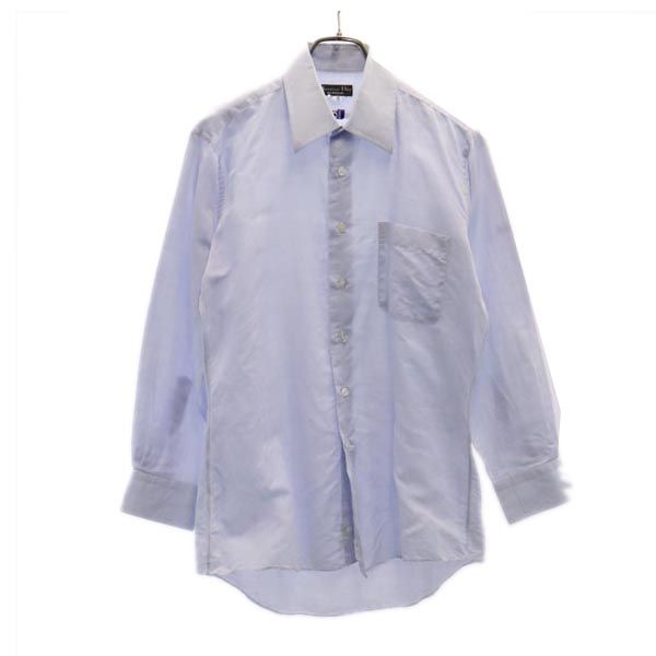 Christian Dior Monsieur クリスチャンディオールムッシュ 長袖 シャツ ブルー系 メンズ