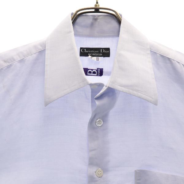 Christian Dior Monsieur クリスチャンディオールムッシュ 長袖 シャツ ブルー系 メンズ