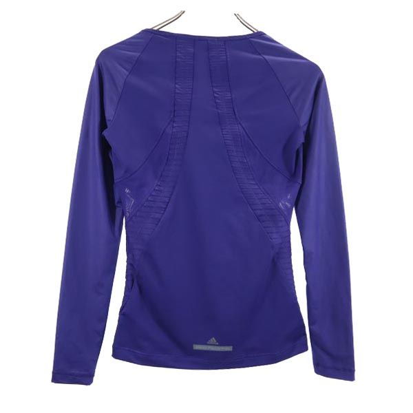 adidas by Stella McCartney アディダスバイステラマッカートニー 長袖 トレーニングウェア 36 パープル ヨガ レディース
