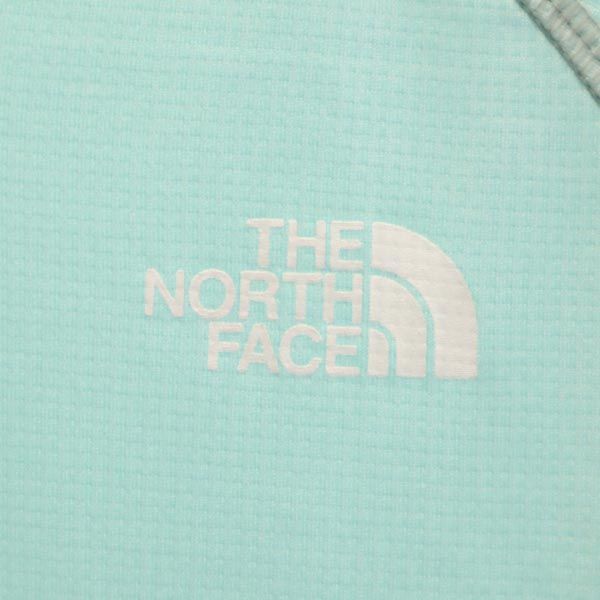 THE NORTH FACE ノースフェイス アウトドア NTW11885 半袖 Vネック Tシャツ S グリーン系 レディース