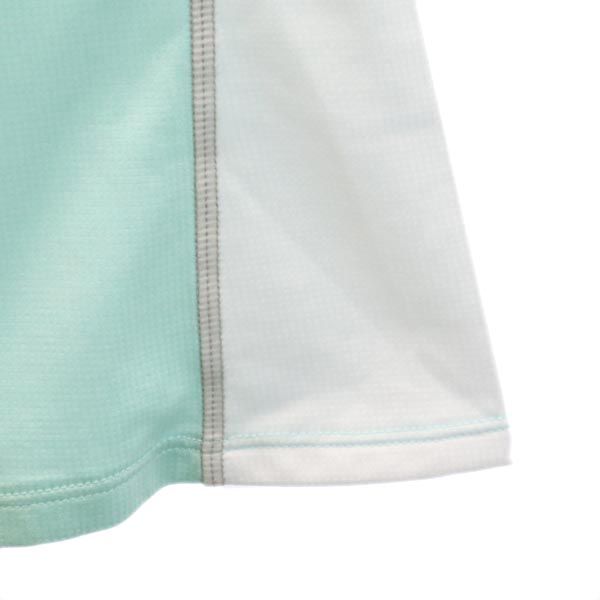 THE NORTH FACE ノースフェイス アウトドア NTW11885 半袖 Vネック Tシャツ S グリーン系 レディース